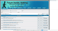 Desktop Screenshot of forumnordicwalking.pl